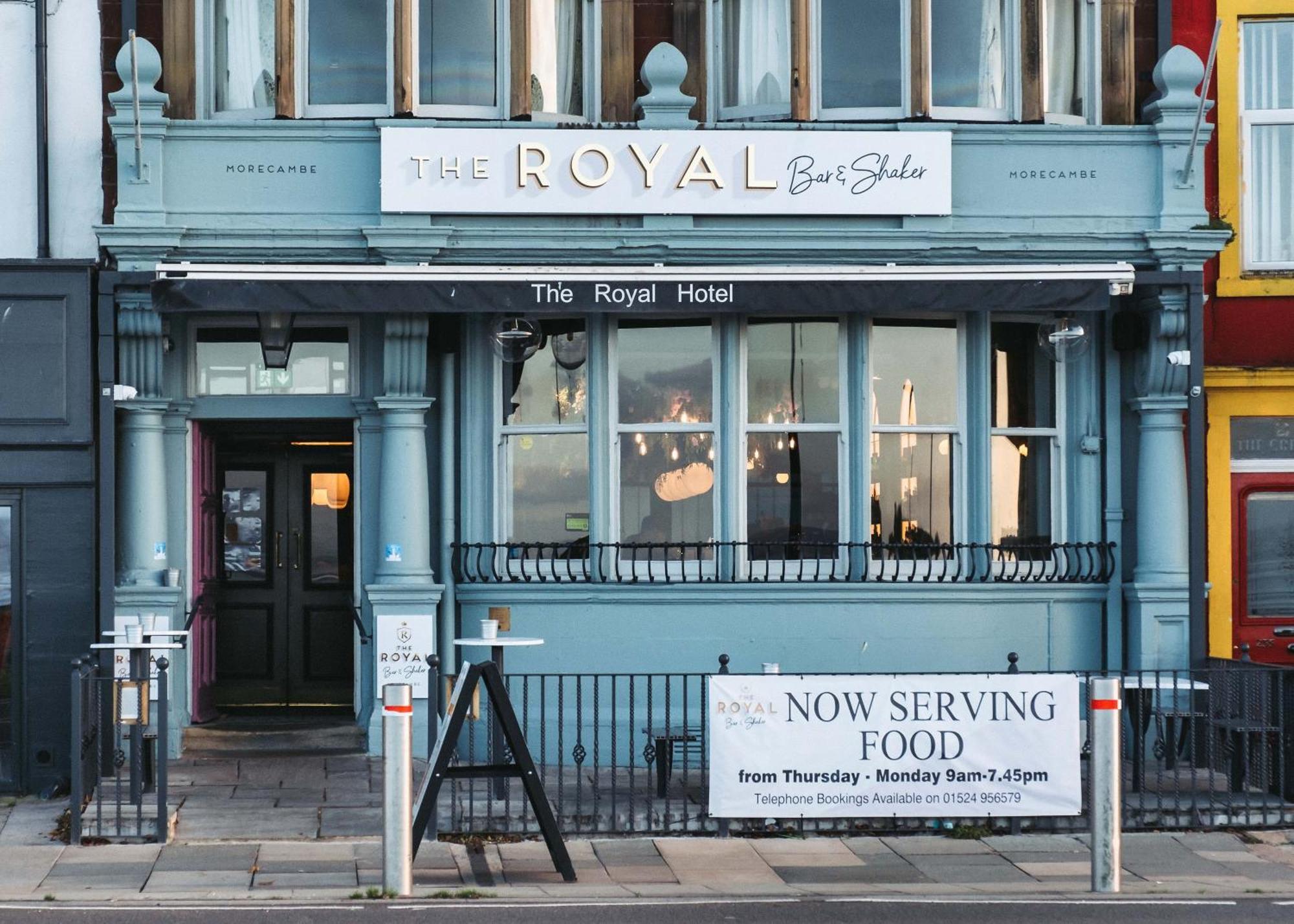 The Royal Bar & Shaker Hotel Morecambe Exterior foto