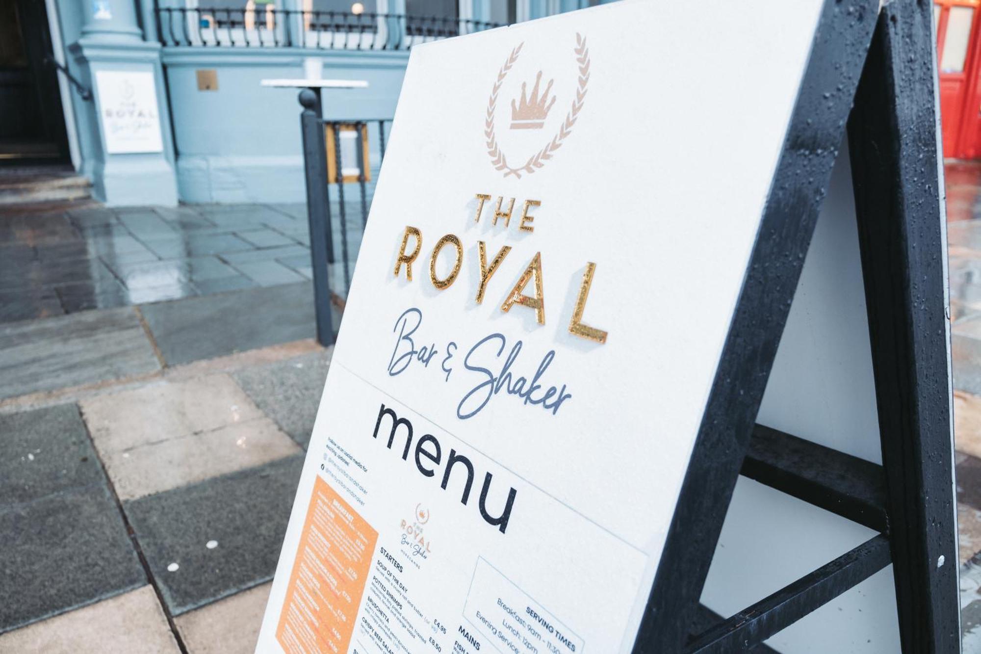 The Royal Bar & Shaker Hotel Morecambe Exterior foto